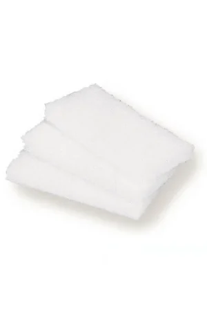 Lot de 3 tampons abrasifs Mondelin blanc Bon Marché