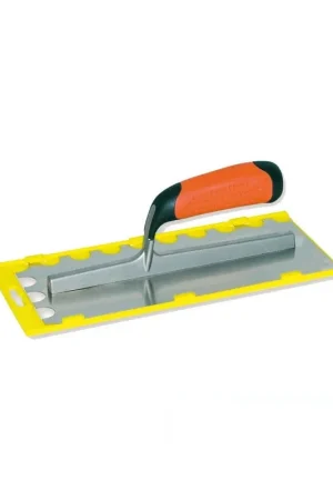 Platoir denté 1/2 rond inox/bi-mat Mondelin 28x12cm Commander Vite