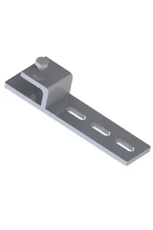 PATTE DE SERRAGE HORIZONTALE POUR FIXATION SUR IPN CDC DALLE 100MM Haute Qualité