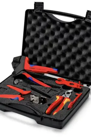 MALETTE A OUTILS POUR PHOTOVOLTAIQUE CONECTEUR MC4 KNIPEX Vente Directe