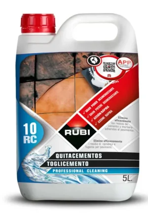 Rubi RC-10 Dissolvant de ciment 5 litres Satisfait Ou Remboursé