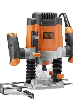 Fraiseuse Black&amp;Decker KW1200EKA - 1 200 W avec 11 accessoires et mallette Dernière Chance