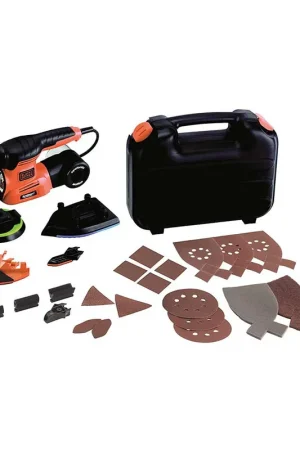 Ponceuse multifonction Black&amp;Decker KA280LK - Technologie autoselect 220w 4 en 1 avec 22 accessoires et sac de transport Seulement Aujourd'hui