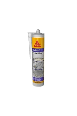 Cartouche Sikaflex Crystal Clear 300 ml Jusqu'à Épuisement Des Stocks