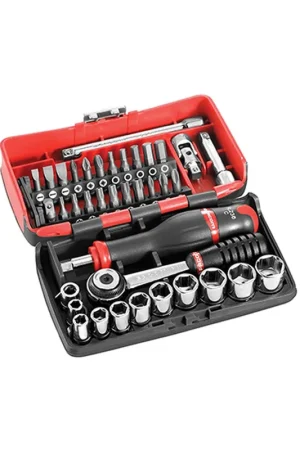 Offre Du Jour Jeu de douilles 1/4 (5,5-14 mm) et accessoires R2NANO Facom