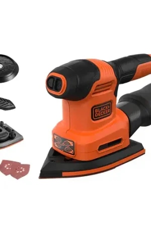 Produit De Marque Ponceuse multifonctionnelle Black+Decker 4 en 1 200 W BEW200