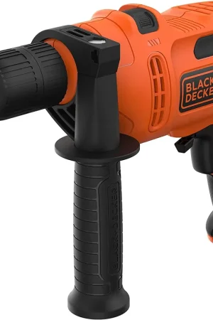 Seulement Aujourd'hui Perceuse à percussion Black+Decker 500 W BEH200-QS