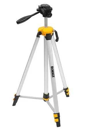 Trépied avec élévateur 0,75 m-1,84 m Filetage 1/4" Dewalt DE0881T Solde