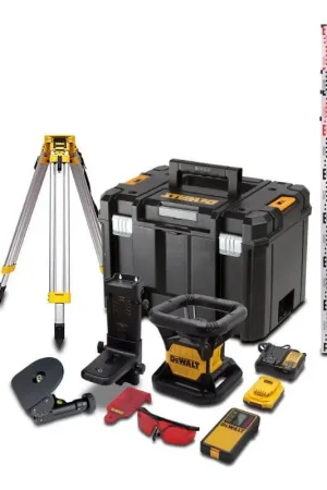 Offre Spéciale Dewalt DCK374D1R Kit de niveau laser rotatif à nivellement automatique