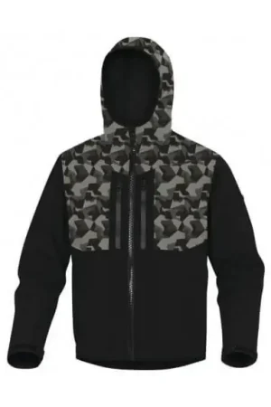 Veste Softshell Delta Plus Horten2 camouflage noire Jusqu'à Épuisement Des Stocks