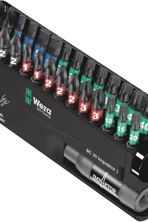 Jeu d'embouts Bit-Check 30 Impaktor 1 Wera 057690 Usine Directe