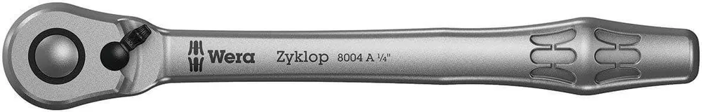 Promotion Cliquet 8004 A Zyklop Métal 1/4" Wera 004004