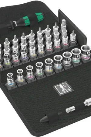 Achetez Aujourd'hui Jeu de cliquets avec douilles et embouts 42 pièces Zyklop Speed All-In Wera 003755