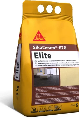 Nouveauté Sika SikaCeram-670 Pâte à joints minérale en porcelaine Elite 5kg