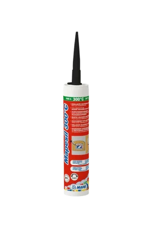 Produit De Marque Cartouche de mastic pour hautes températures 300 ml Mapei Mapesil 300ºC