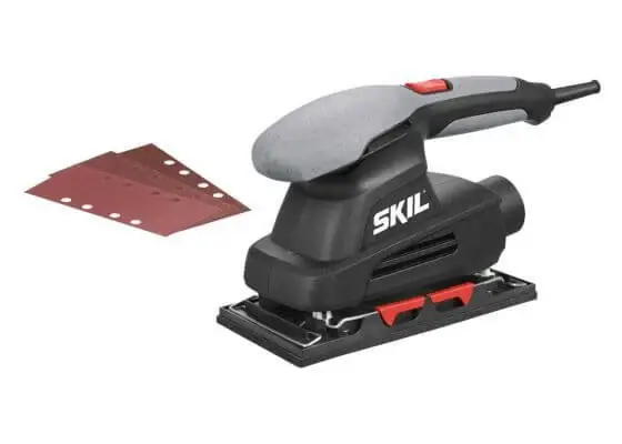 Commander Vite Ponceuse orbitale 160W 92x185mm avec 3 papiers de verre Skil 7338 AA