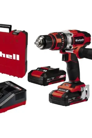 Acheter En Ligne Marteau perforateur 18V 48Nm avec 2 batteries 2Ah et coffret Einhell TE-CD 18/48 Li-i