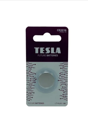 Satisfait Ou Remboursé Blister 1 Pile Bouton Tesla CR2016 3V