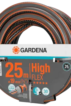 Certifié Rouleau de tuyau 19 mm (3/4") 25 m Gardena Comfort HighFLEX