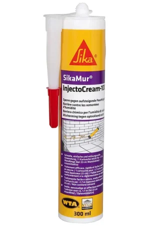 Offre Limitée Mastic façade Sikamur Inject Crème 300ml
