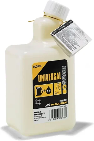 Bidon de mélange de carburant avec jauge d'huile 1L McCulloch OLO004 Dernier Modèle