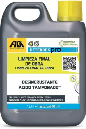 Paiement Sécurisé Bouteille de détergent Nettoyage final des travaux Fila DETERDEK PRO