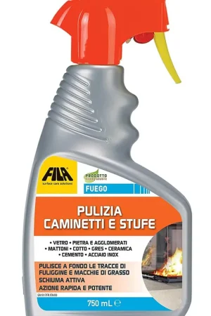 Fila FUEGO Détergent pour nettoyage de cheminée en spray 750 ml Vente Directe
