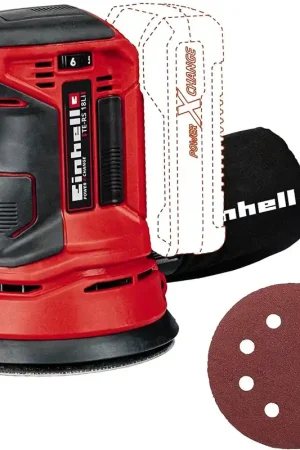 Ponceuse excentrique Einhell TE-RS 18 Li-Solo 18V 125mm Acheter Direct