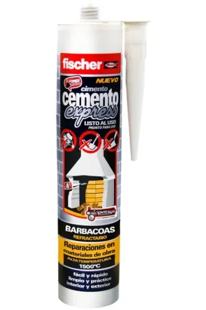 Cartouche de mastic pour barbecue Fischer Cement Express 300 ml Pas Cher