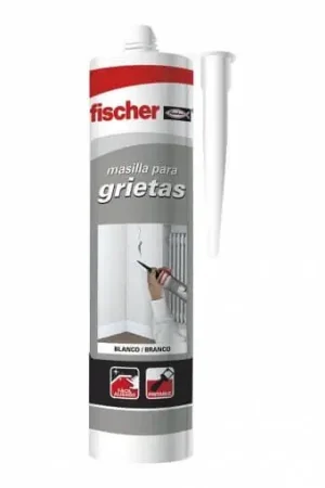 Cartouche de mastic à fissures Fischer White 300 ml Top Vente