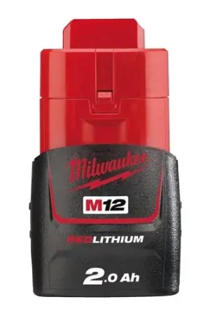 Batterie 12V 2Ah Milwaukee M12B2 Certifié