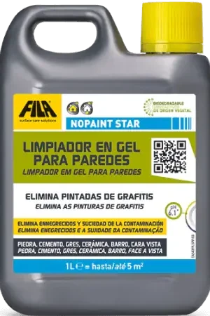 Produit De Marque Fila NOPAINT STAR Bouteille de nettoyant pour graffitis 1 L