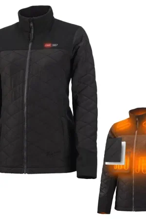 Veste hybride chauffante Milwaukee M12 HJP LADIES-0 pour femmes Prix Cassé
