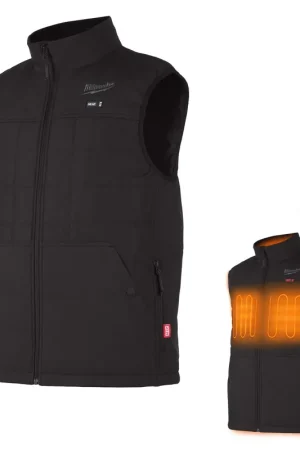 Gilet hybride chauffant Milwaukee M12 pour hommes HPVBL2-0 Promotion Saisonnière
