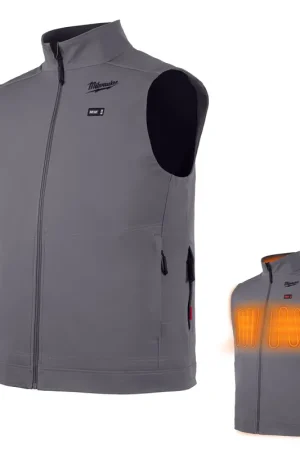 Gilet chauffant TOUGHSHELL Milwaukee M12 gris HVGREY1-0 Prix Promo