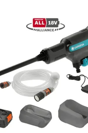Seulement Aujourd'hui Kit de nettoyage sous pression à batterie AquaClean 24/28V P4A Gardena 14800-20