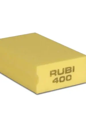 Tampon en caoutchouc poli diamant grain 400 Rubi Authentique