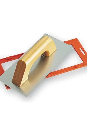 Truelle Lame Biseautée Inox Manche Bois Espagnol 28x12cm Mondelin Promotion Saisonnière