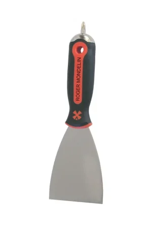 Spatule inox pointe étoile manche bi-matière 127 mm Mondelin Bon Marché