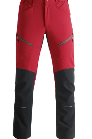 Pantalon de travail vertical rouge Kapriol Offre Limitée