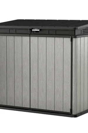 Abri extérieur Elite Store Deco Gris 141x82x123,5cm Keter Jusqu'à Épuisement Des Stocks