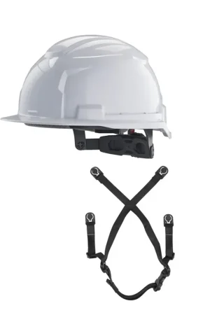 Casque blanc BOLT100 non ventilé avec jugulaire 4 points EN397 Milwuakee Populaire