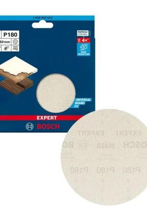 Maille abrasive EXPERT M480 150mm 180g 5 unités Bosch Expédié Aujourd'hui