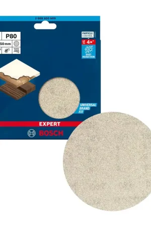 Maille abrasive EXPERT M480 150mm 80g 5 unités Bosch Acheter Direct