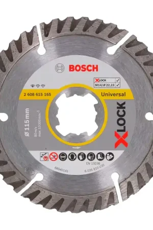 Réduction Disque à tronçonner universel X-LOCK Standard 115 mm Bosch