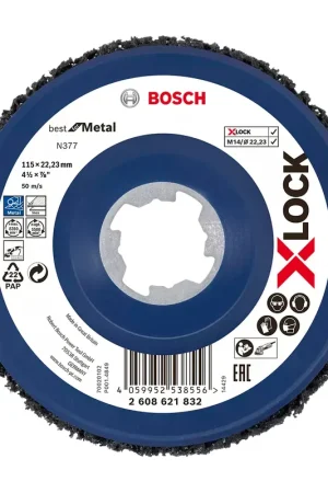 Affaire À Saisir Disque de nettoyage Bosch en métal X-LOCK N377