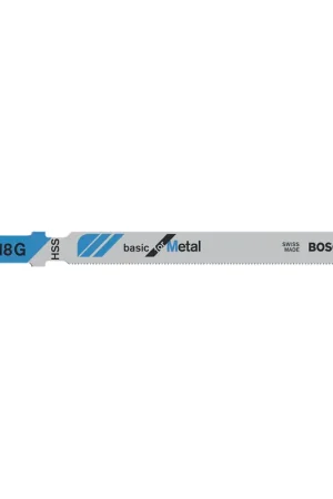 Lame de scie sauteuse 92mm T 118 G 3 unités Bosch Dernier Modèle