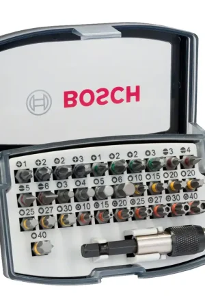 Quantité Limitée Jeu d'embouts de tournevis Bosch Extra Hard 32 pièces