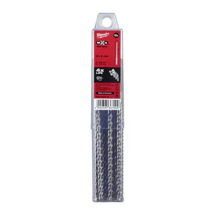 Foret SDS-PLUS MX4 6x165mm pack 10 unités Milwaukee Nouvel Arrivage