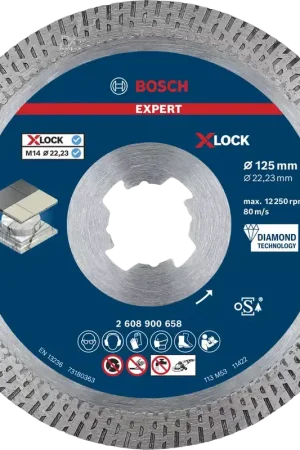 Prix Cassé Disque diamant 125mm Expert Céramique dure Bosch